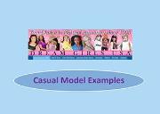 Casual Model Examples Powerpoint Presentation