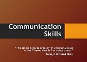 All About Communication Skills Powerpoint Presentation