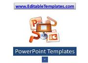 EditableTemplates.com - PowerPoint Templates Powerpoint Presentation
