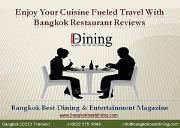 Enjoy Your Cuisine Fueled Travel With Bangkok Restaurant Reviews Powerpoint Presentation