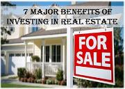 7 major benefits of investing in real estate Powerpoint Presentation