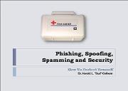 Phishing Spoofing Spamming Security Powerpoint Presentation
