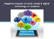 Negativity of Social Media Powerpoint Presentation