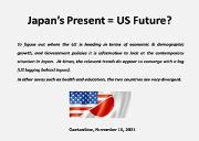 Comparison between Japan and US trends in economics-demographics-health and education Powerpoint Presentation