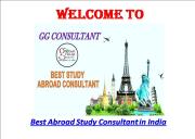 Search for Best Abroad Study Consultant in India Powerpoint Presentation