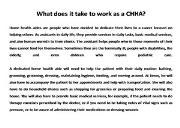 What does it take to work as a CHHA Powerpoint Presentation