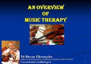 Music Therapy Powerpoint Presentation