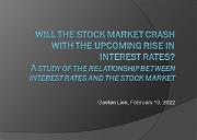 The Relationship Between Interest Rates and the Stock Market Powerpoint Presentation