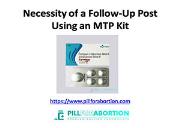 Necessity of a Follow-Up Post Using an MTP Kit Powerpoint Presentation