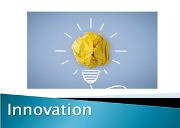 Innovation Powerpoint Presentation