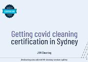 Getting covid cleaning certification in Sydney-JBN Cleaning Powerpoint Presentation