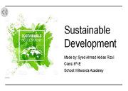 Sustainable Development Powerpoint Presentation
