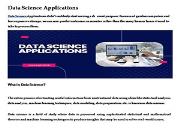 Data Science Applications Powerpoint Presentation