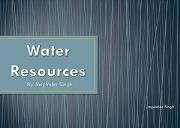 Water Resources Powerpoint Presentation