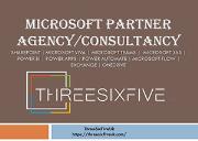 Microsoft Partner Agency-Consultancy Powerpoint Presentation