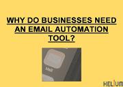 Why do Businesses Need an Email Automation Tool? Powerpoint Presentation