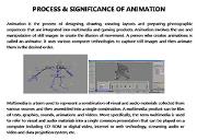 Process and Significance of Animation Powerpoint Presentation