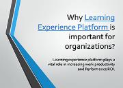 Learning Experience Platform Powerpoint Presentation