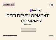 Defi Development Company Powerpoint Presentation