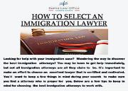 How to Select an Immigration Lawyer Powerpoint Presentation