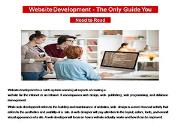 Website Development-The Only Guide You Need to Read Powerpoint Presentation
