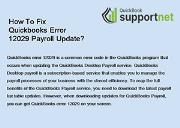 How To Fix Quickbooks Error 12029 Payroll Update Powerpoint Presentation