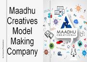 Maadhu Creatives Model Making Company Powerpoint Presentation