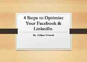 4 Steps to Optimize Your Facebook & LinkedIn Powerpoint Presentation