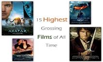 15 Highest Grossing Films of All Time PowerPoint Presentation