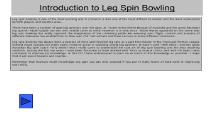 Introduction to Leg Spin Bowling PowerPoint Presentation
