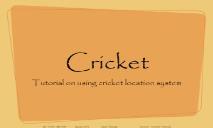 Cricket PowerPoint Presentation