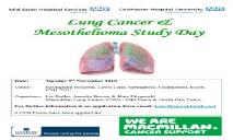 Lung cancer mesothelioma PowerPoint Presentation