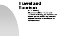 Travel and Tourism (NASA) PowerPoint Presentation
