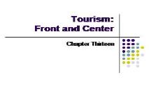 Tourism (Front and Center) PowerPoint Presentation