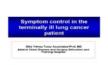 Symptom control in the terminally ill lung cancer patient PowerPoint Presentation