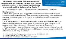 Improved outcomes following radical cystectomy for bladder cancer PowerPoint Presentation