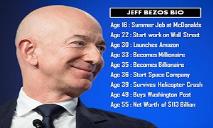 Jeff Bezos Bio PowerPoint Presentation