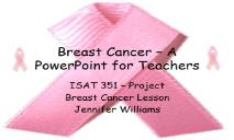 Breast Cancer In Women PowerPoint Presentation