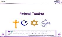 Animal Testing PowerPoint Presentation