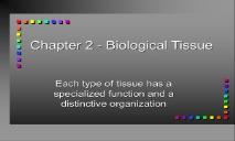 Biological Tissue PowerPoint Presentation