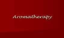 Aromatherapy Doctor PowerPoint Presentation