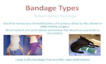 Bandage Types PowerPoint Presentation