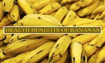 Health benefits of bananas PowerPoint Presentation