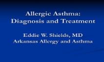 Asthma and Allergic Rhinitis PowerPoint Presentation