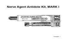 Nerve Agent Antidote Kit MARK I PowerPoint Presentation