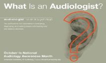 A Careers in Audiology PowerPoint Presentation