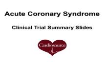 Acute coronary syndrome an overview PowerPoint Presentation