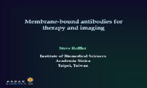Membrane antibodies=Academia Sinica PowerPoint Presentation