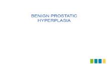 Benign Prostatic Hyperplasia (BPH) PowerPoint Presentation