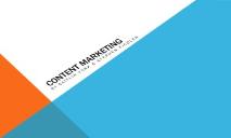 Content Marketing-SciTech Connect PowerPoint Presentation